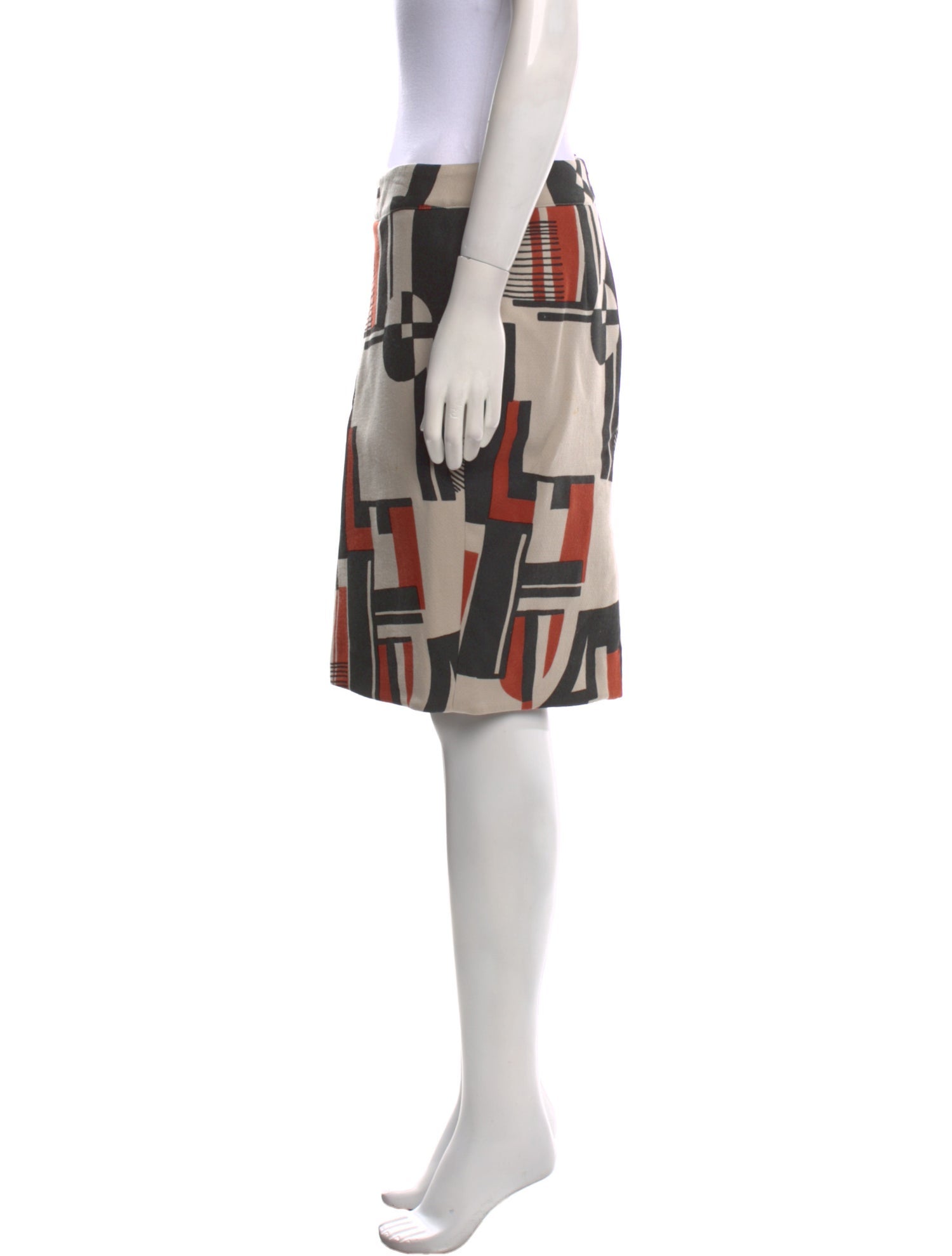Etro Wool Knee-Length Skirt