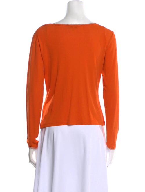 Etro Silk V-Neck Top