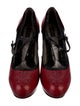 Etro Leather Colorblock Pattern Pumps