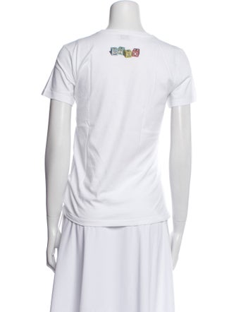 Etro Graphic Print Crew Neck T-Shirt