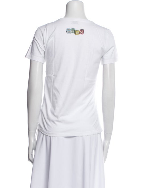 Etro Graphic Print Crew Neck T-Shirt