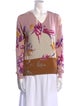 Etro Silk Floral Print Blouse