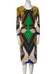 Etro Printed Midi Length Dress