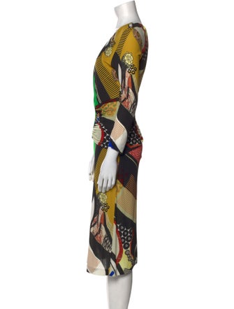 Etro Printed Midi Length Dress