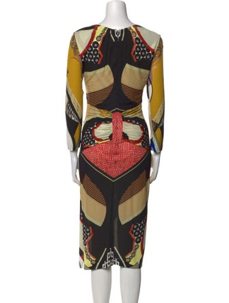Etro Printed Midi Length Dress