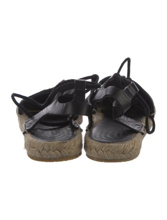 Etro Leather Floral Print Flats