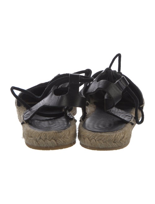 Etro Leather Floral Print Flats