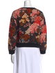 Etro Printed Bateau Neckline Sweater