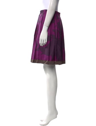 Etro Silk Knee-Length Skirt