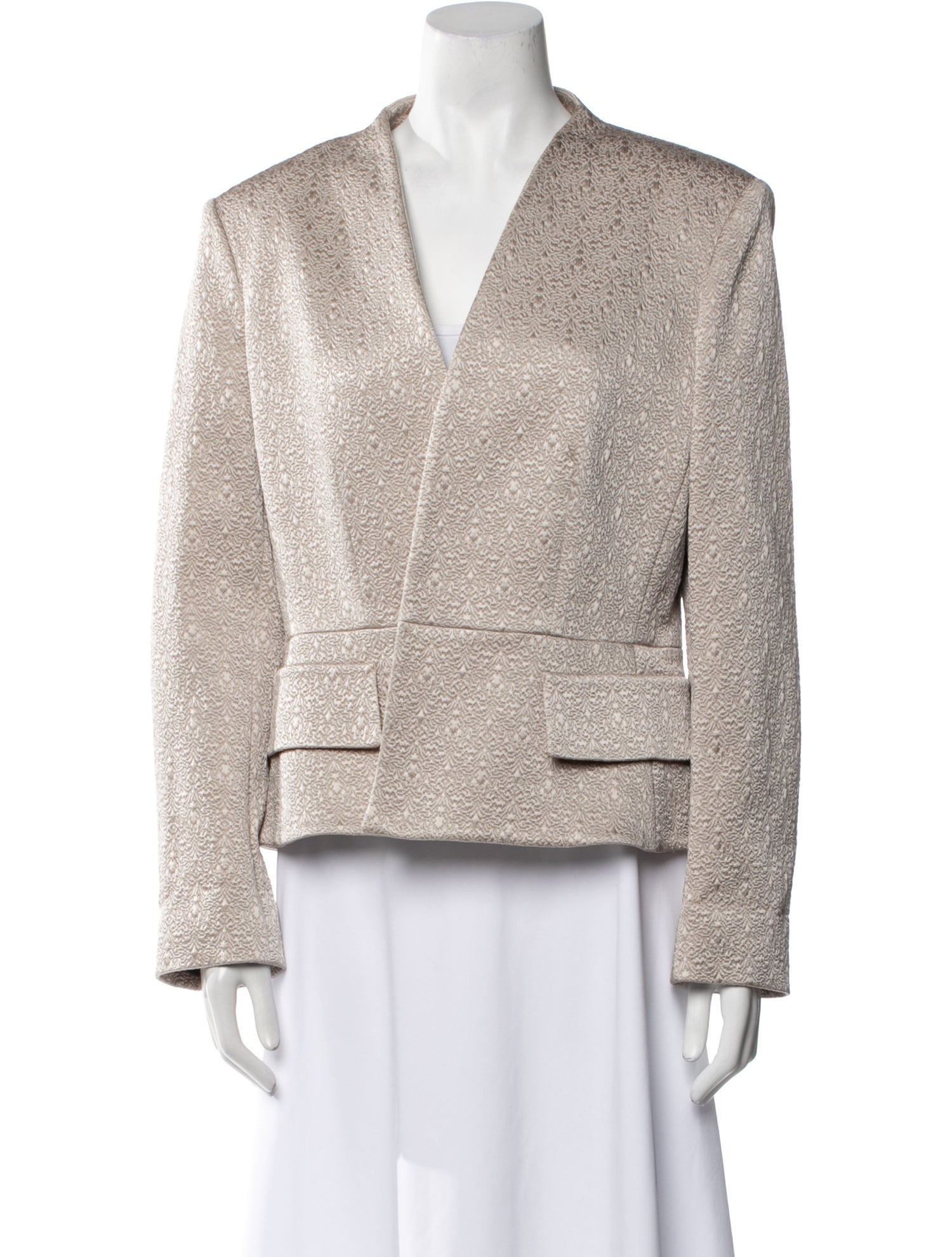 Etro Tweed Pattern Blazer