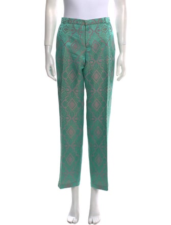 Etro Printed Wide Leg Pants