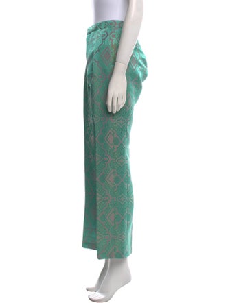 Etro Printed Wide Leg Pants