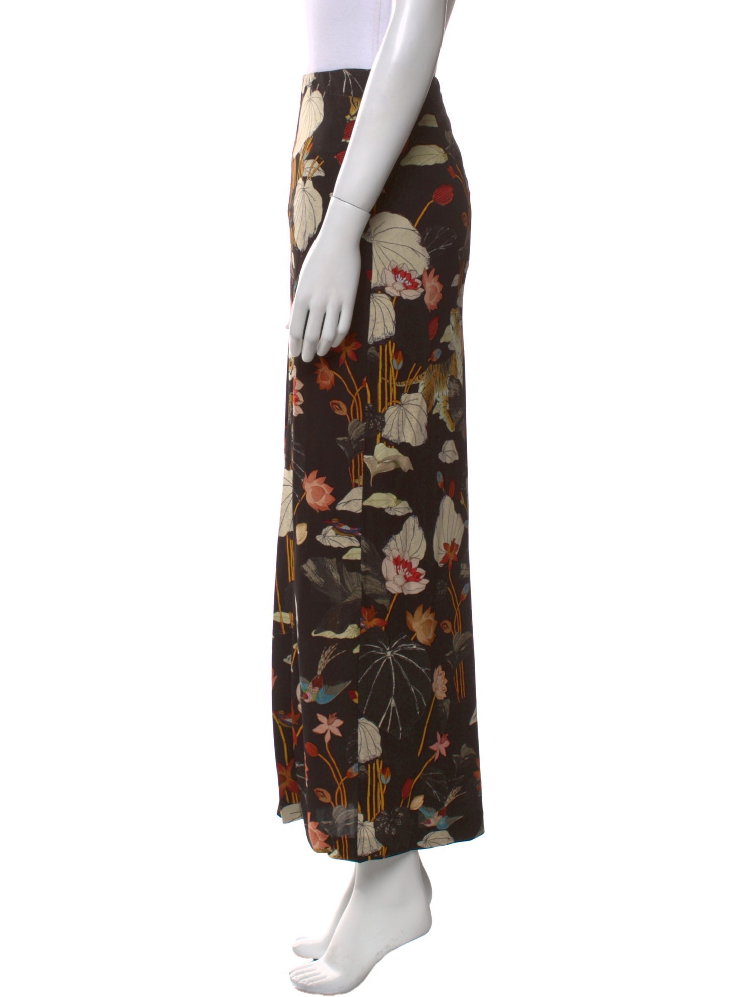 Etro Floral Print Midi Length Skirt w/ Tags