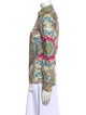 Etro Paisley Print Long Sleeve Button-Up Top