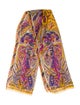 Etro Silk Paisley Print Scarf