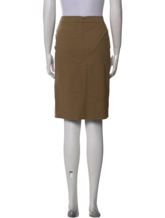 Etro Pleated Accents Knee-Length Skirt