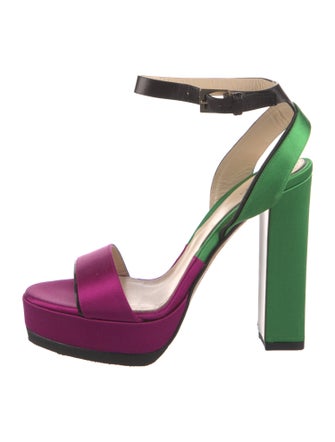 Etro Satin Sandals