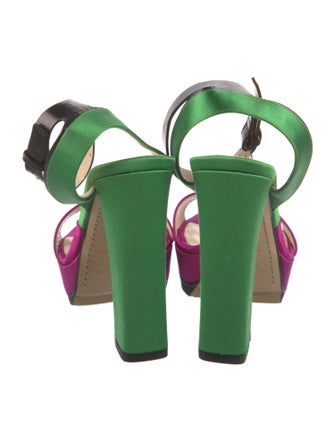 Etro Satin Sandals