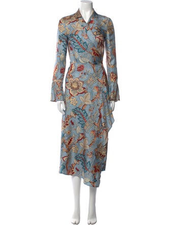 Etro Silk Long Dress