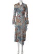 Etro Silk Long Dress