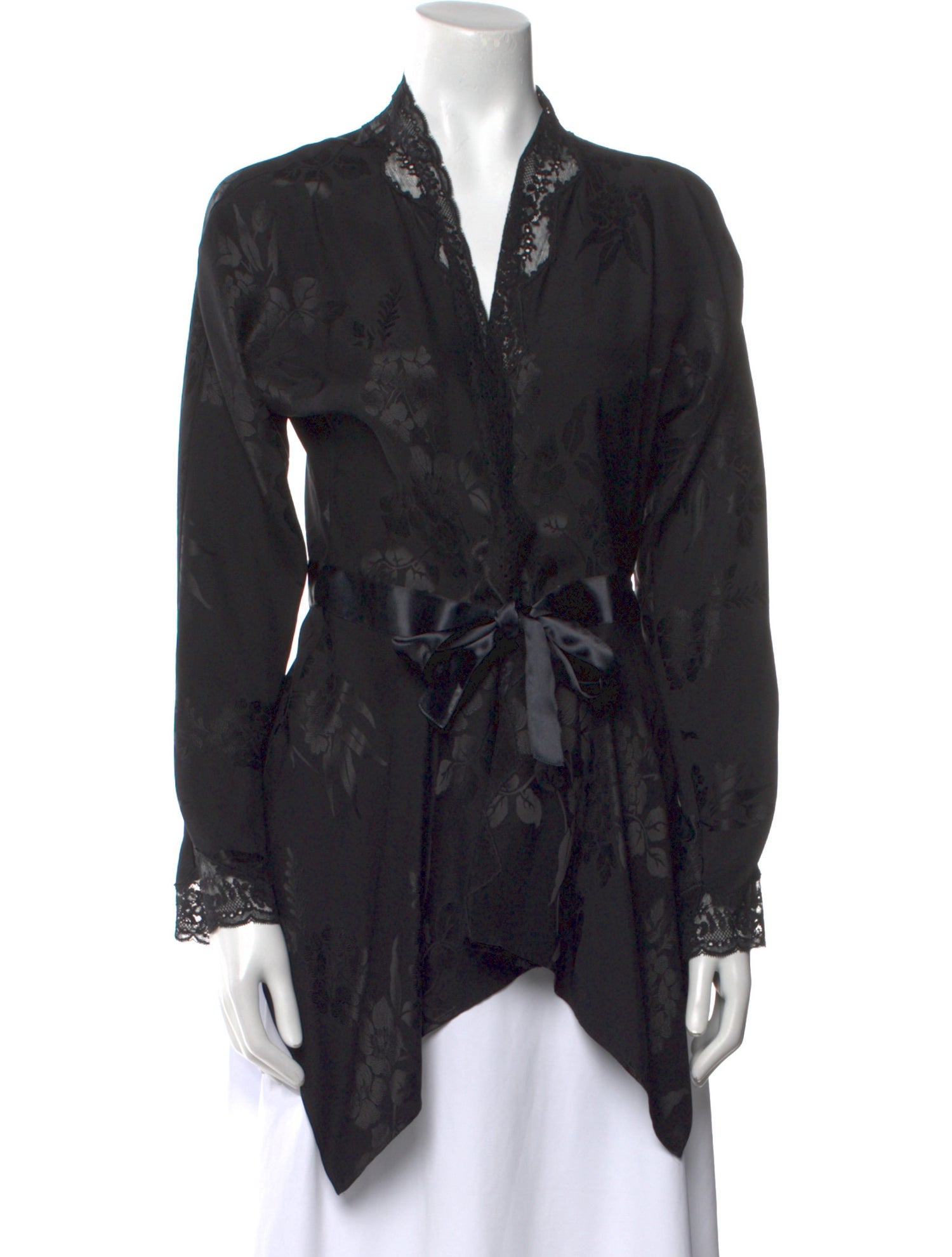 Etro V-Neck Long Sleeve Button-Up Top w/ Tags