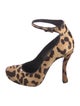 Etro Ponyhair Animal Print Pumps
