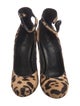 Etro Ponyhair Animal Print Pumps