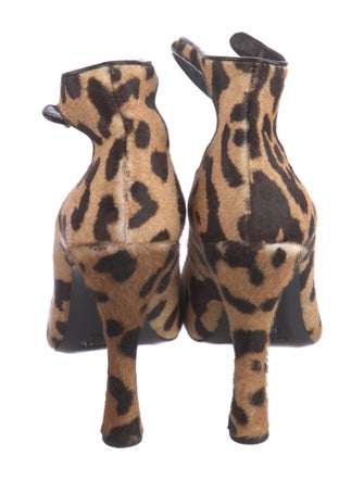 Etro Ponyhair Animal Print Pumps