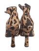 Etro Ponyhair Animal Print Pumps