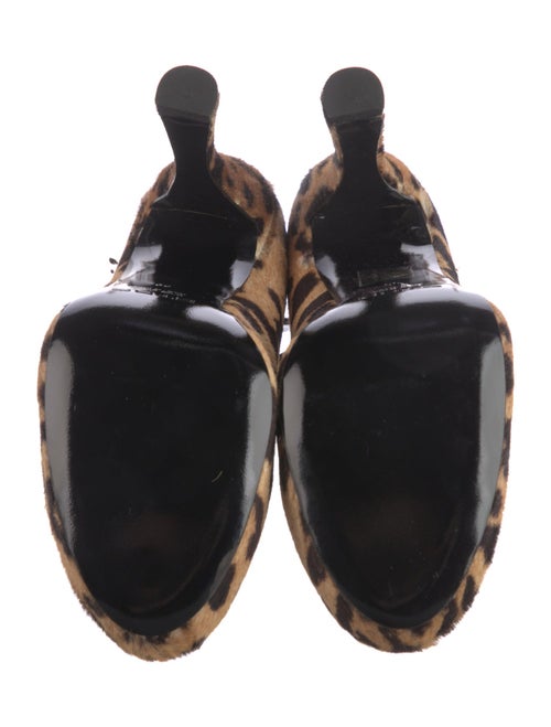 Etro Ponyhair Animal Print Pumps