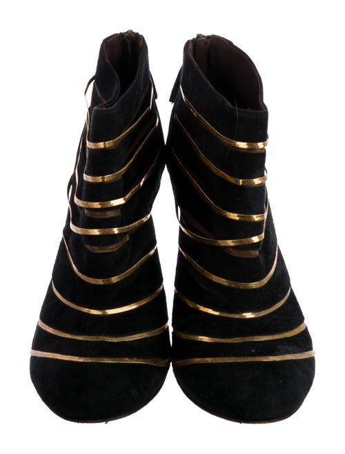 Etro Suede Striped Mules