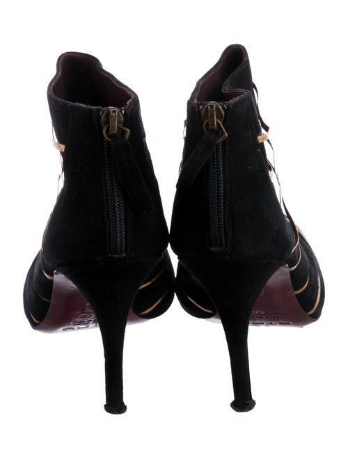 Etro Suede Striped Mules