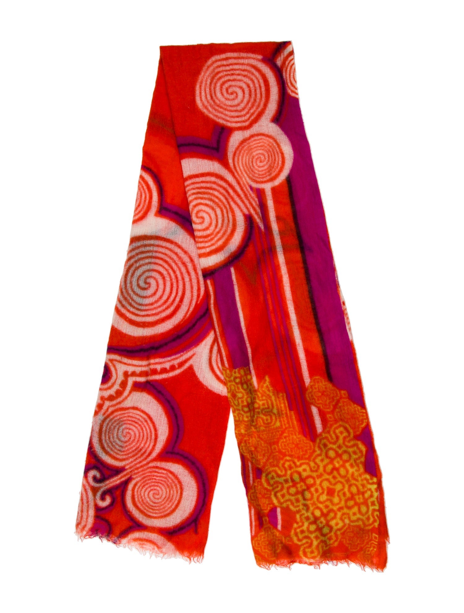 Etro Cashmere Printed Scarf