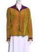 Etro Silk Printed Button-Up Top