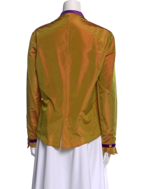 Etro Silk Printed Button-Up Top