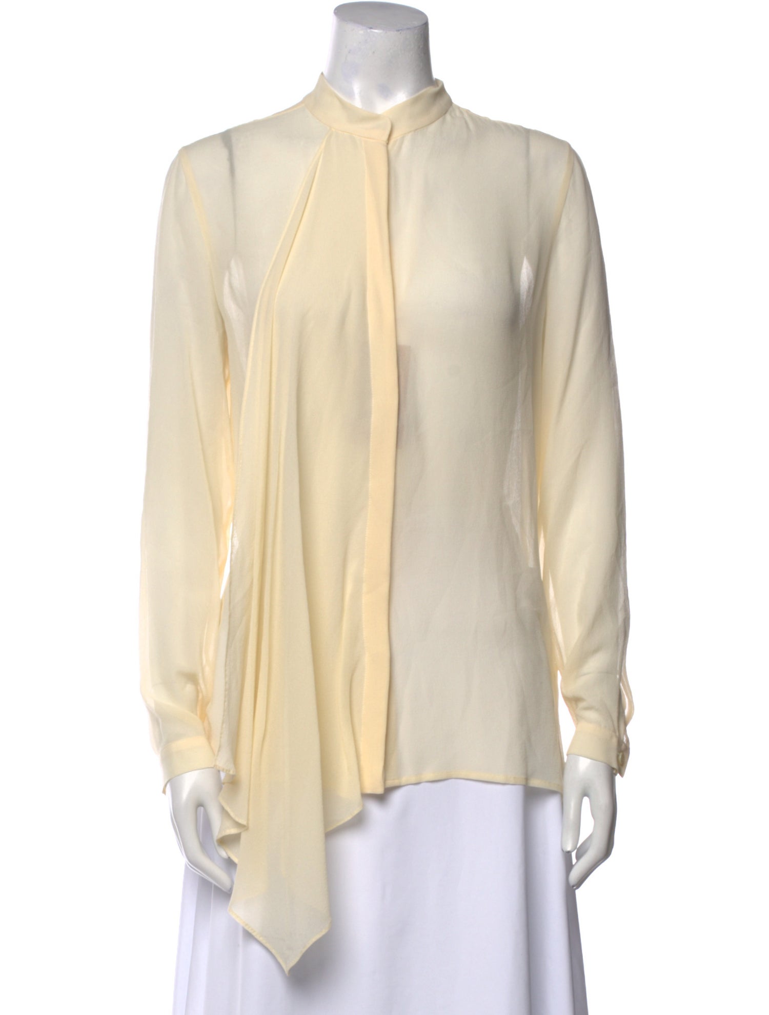 Etro Silk Mock Neck Blouse w/ Tags