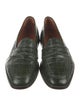 Etro Crocodile Dress Loafers