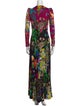 Etro Floral Print Long Dress