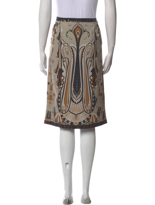 Etro Wool Knee-Length Skirt