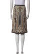 Etro Wool Knee-Length Skirt