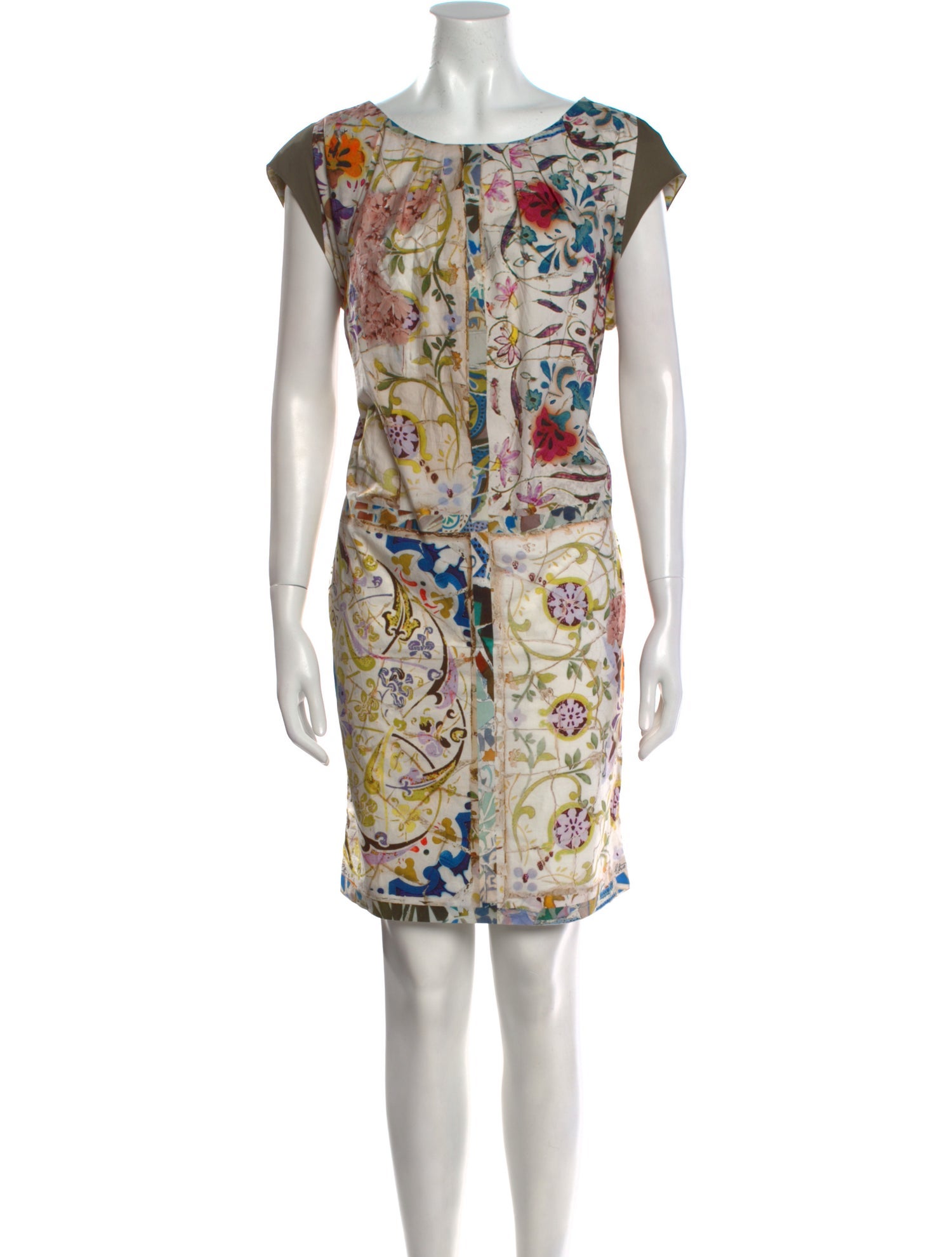 Etro Printed Knee-Length Dress