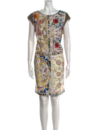 Etro Printed Knee-Length Dress