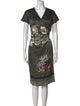 Etro Silk Midi Length Dress