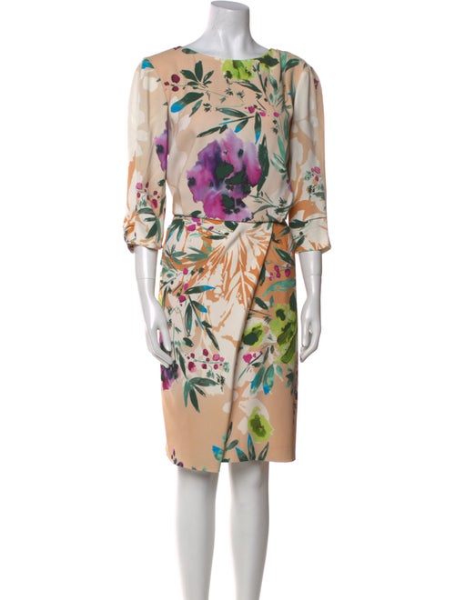 Etro Floral Print Knee-Length Dress