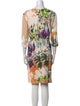 Etro Floral Print Knee-Length Dress