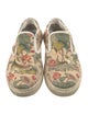 Etro Canvas Floral Print Boat Shoes