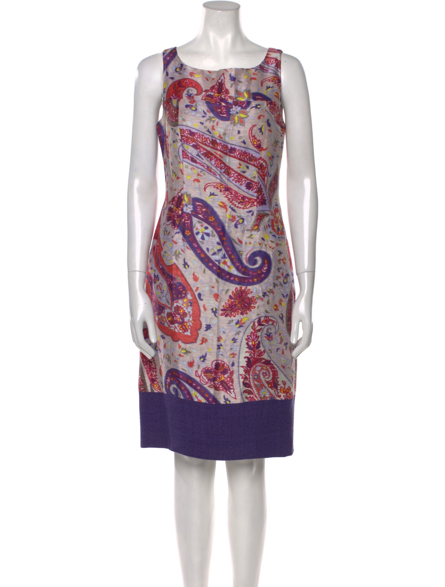 Etro Printed Knee-Length Dress