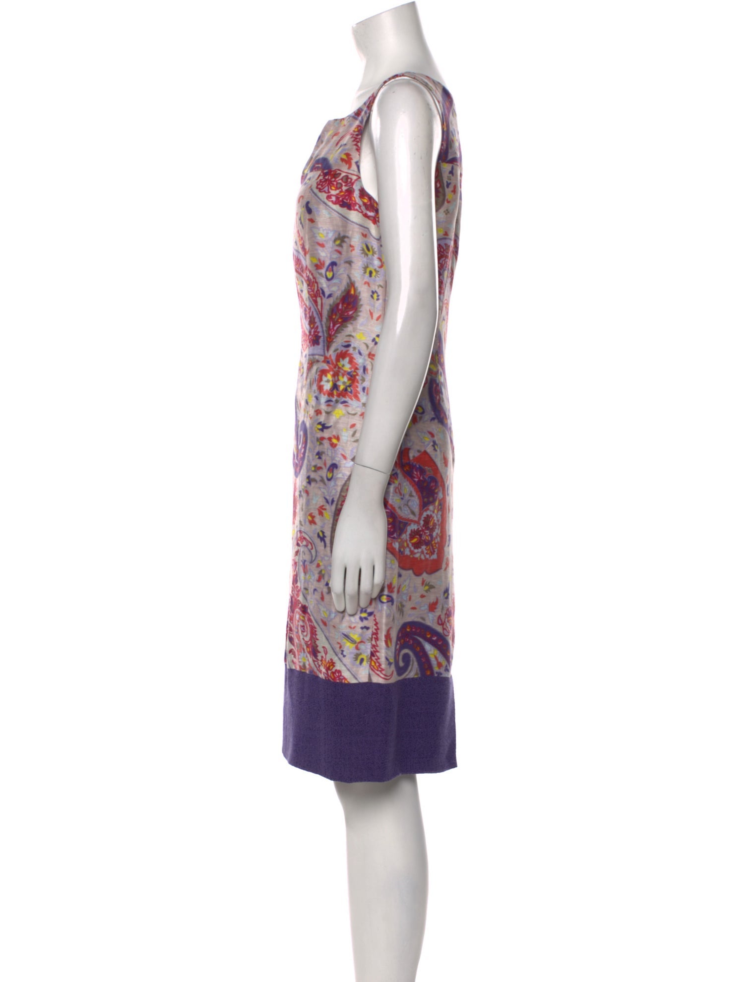Etro Printed Knee-Length Dress