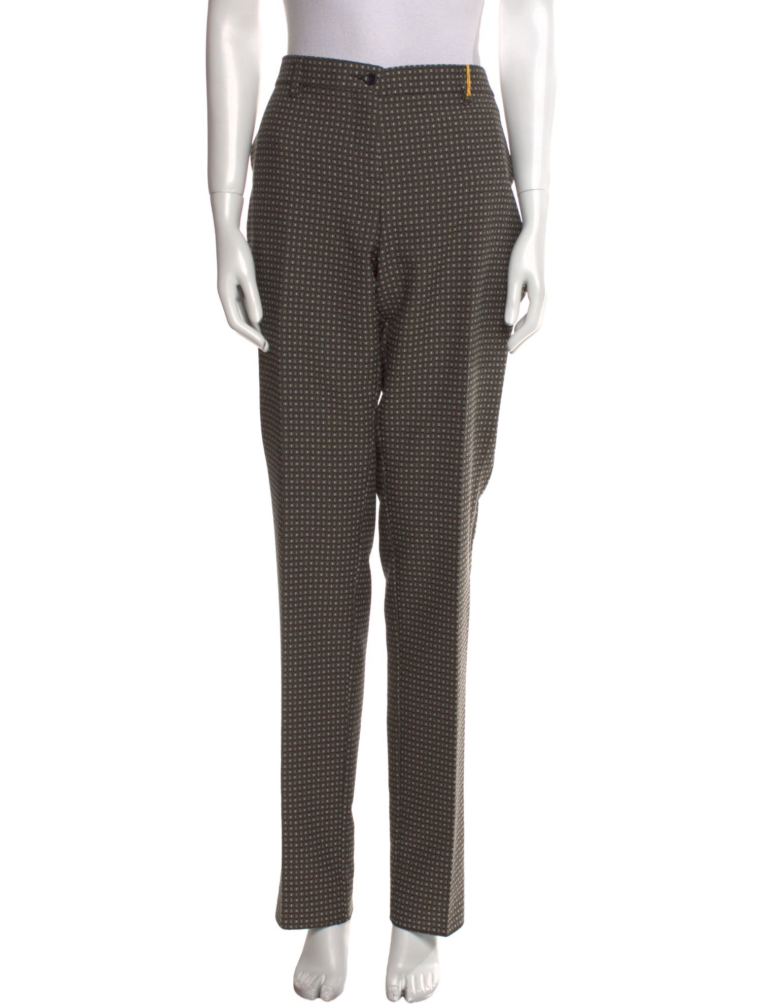 Etro Printed Straight Leg Pants w/ Tags