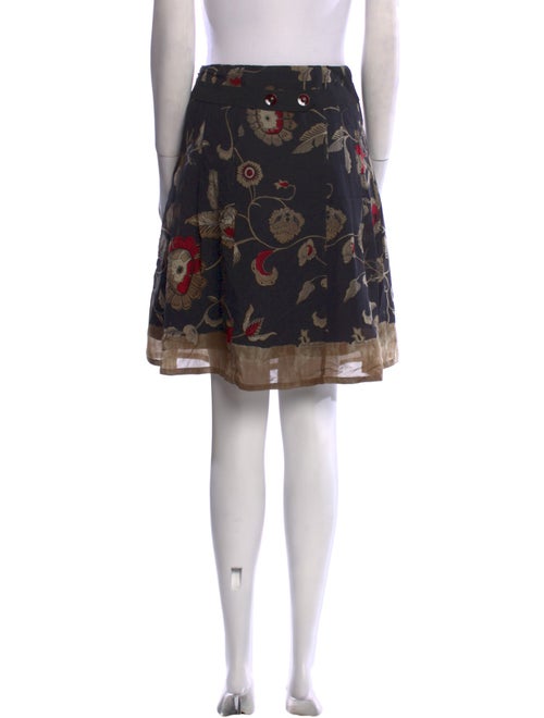 Etro Silk Knee-Length Skirt